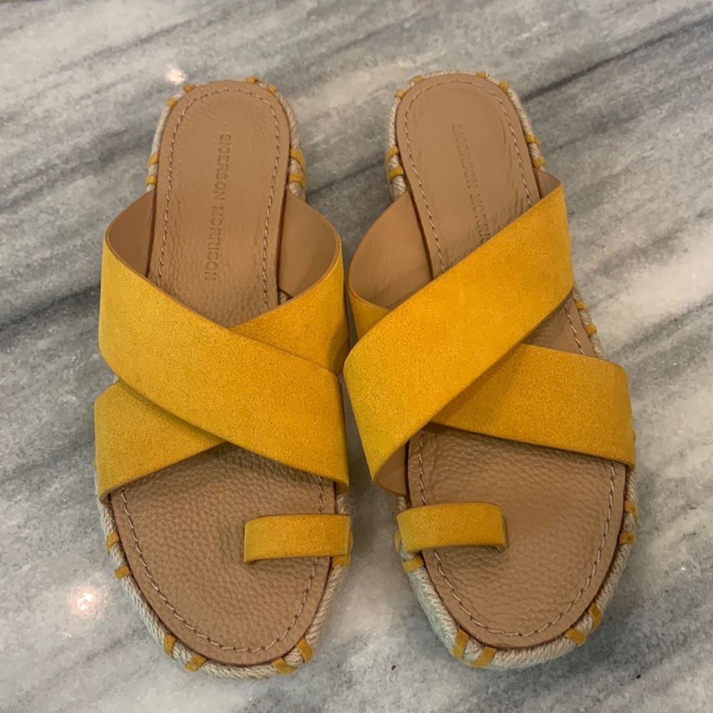 NWOT Sigerson Morrison espadrilles size 37.5 (7.5)